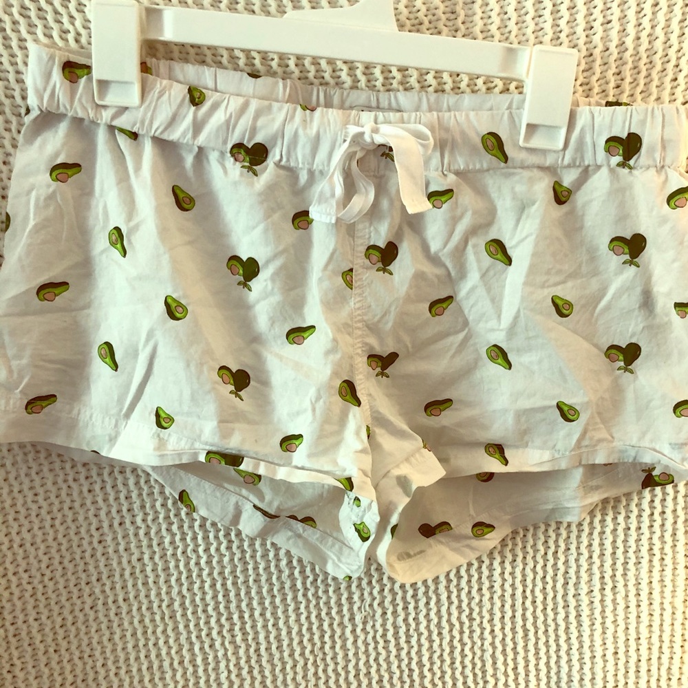 J Crew Women’s Avocado Printed Sleep Shorts